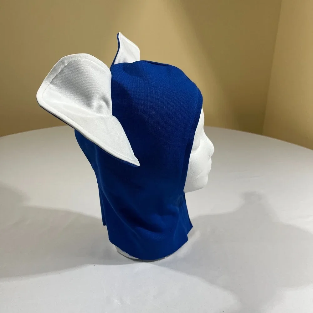 Blue Mouse Costume Hat Kids Headpiece Large Ears Animal Dress Up Play Halloween